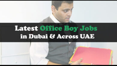 Office Boy Jobs In Dubai